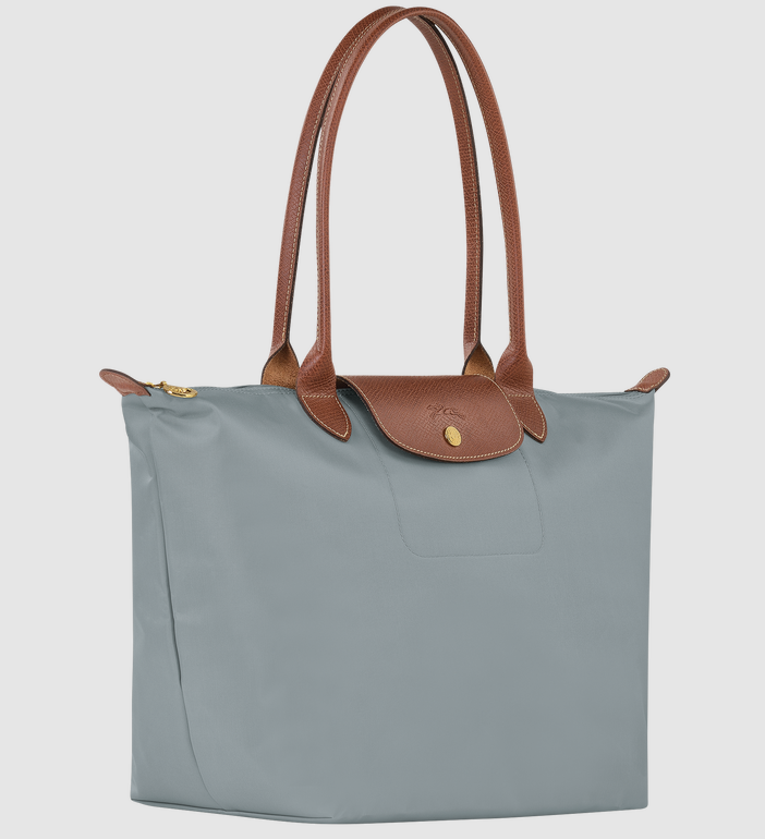 Long Champ Le Pliage Original Large Tote bag Steel Color