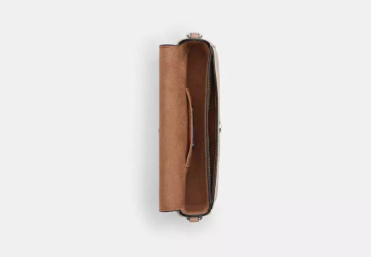 Coach Hailey Flap Bag In Signature Canvas