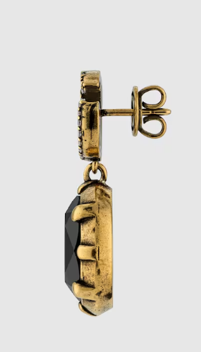 GUCCI GG Marmont crystal earrings