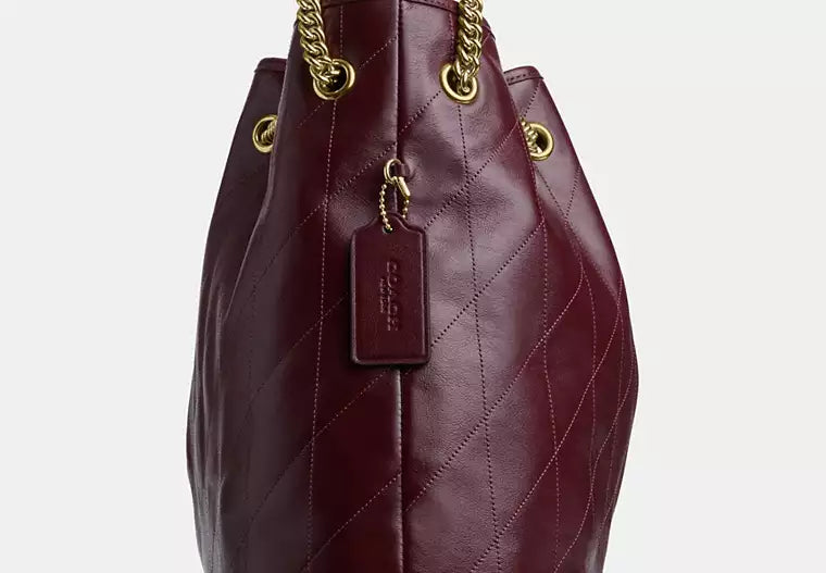 Coach Evelyn Large Shoulder Bag With Quilting