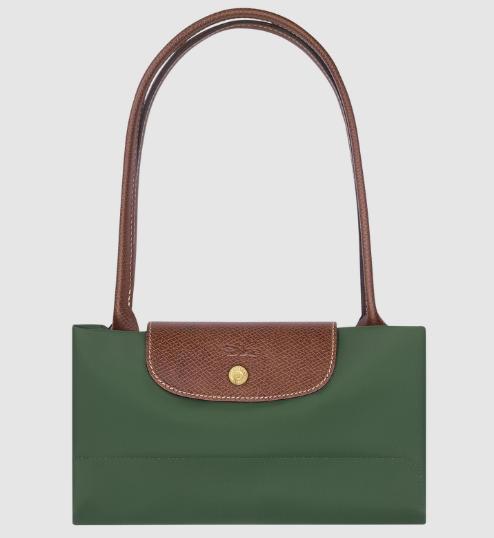 Long Champ Le Pliage Original Medium Tote bag British Green