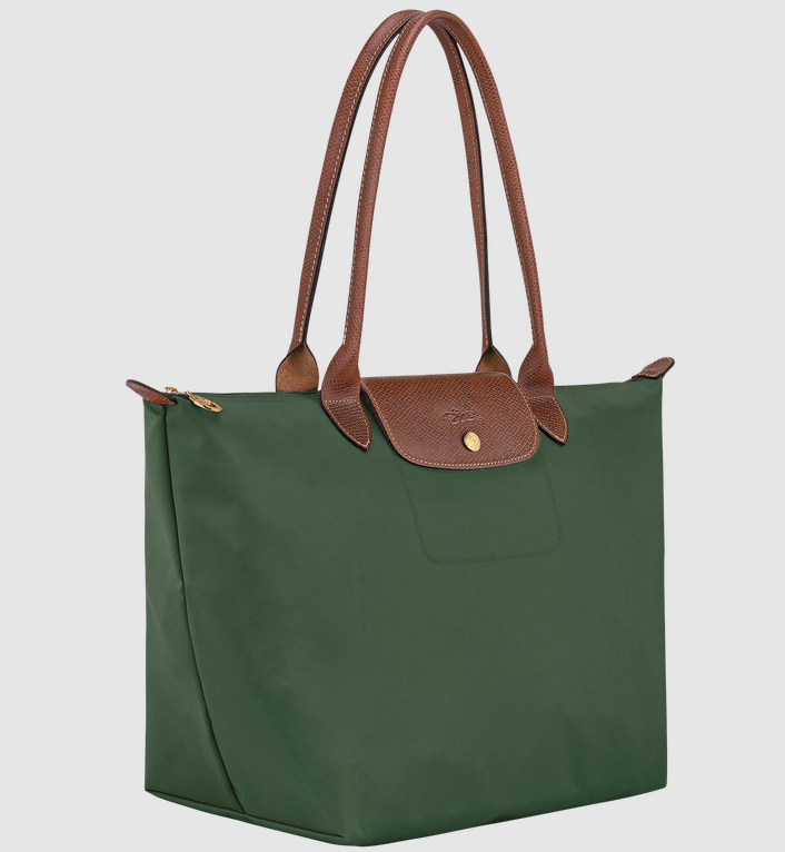 Long Champ Le Pliage Original Large Tote bag British Green