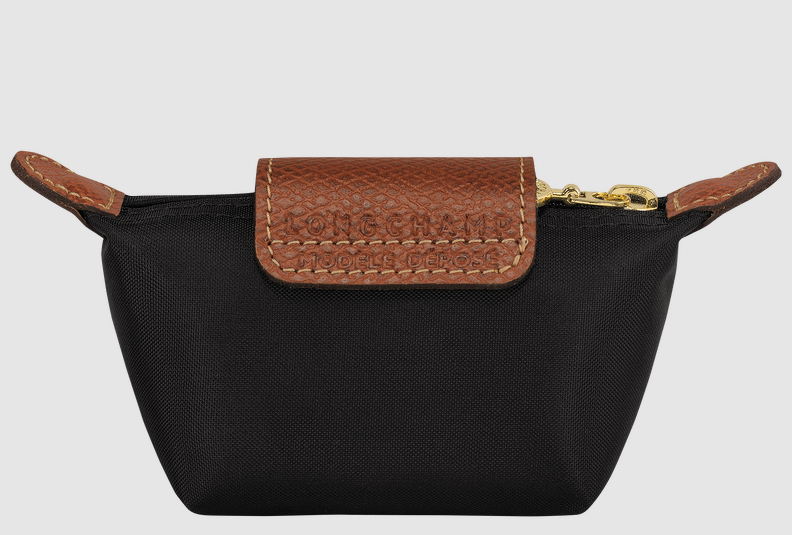 Long Champ Le Pliage Original Coin purse Black