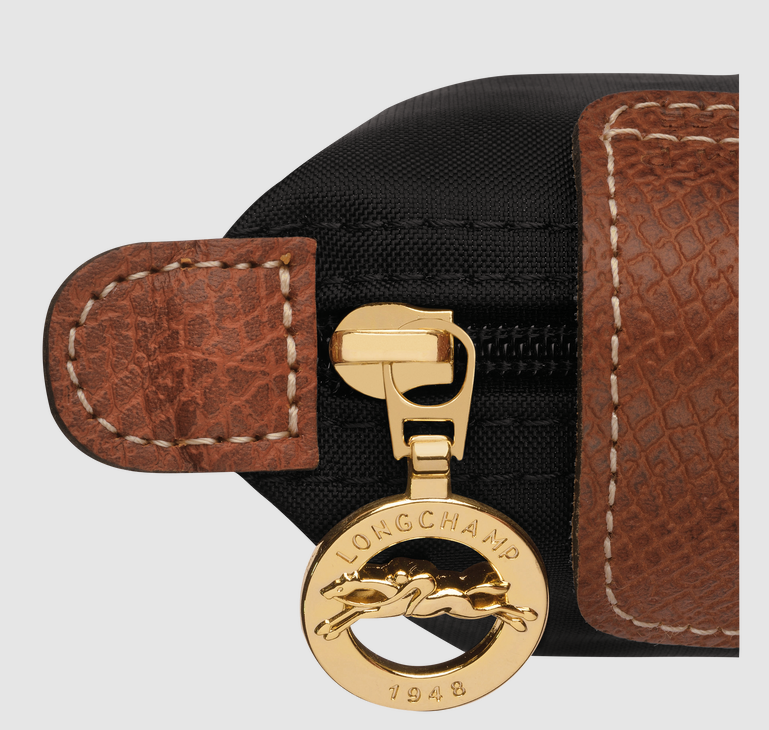 Long Champ Le Pliage Original Coin purse Black