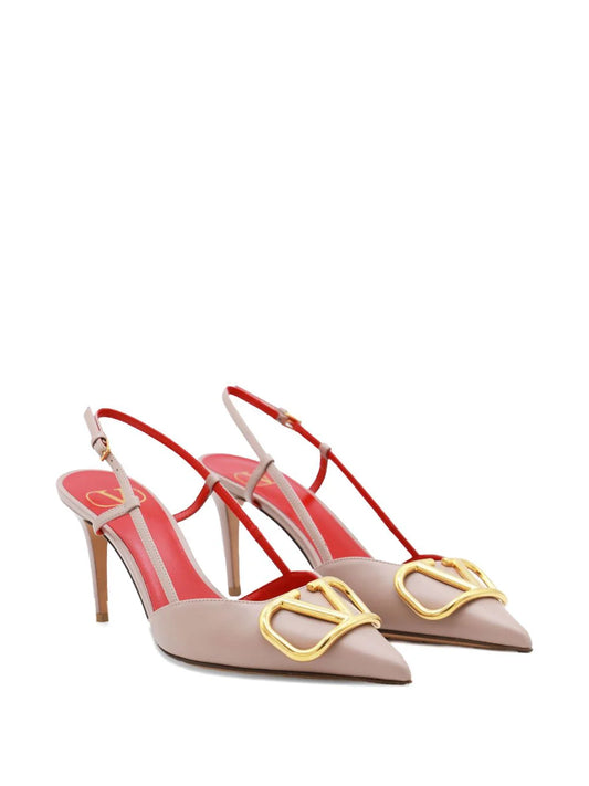 Valentino Garavani Valentino Garavani With Heel Powder Calf Leather