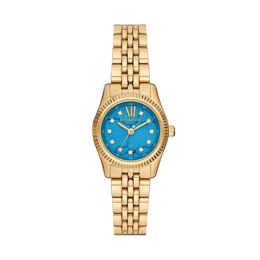 Michael Kors Petite Lexington MK4813 - Women's Gold-Tone Steel Watch