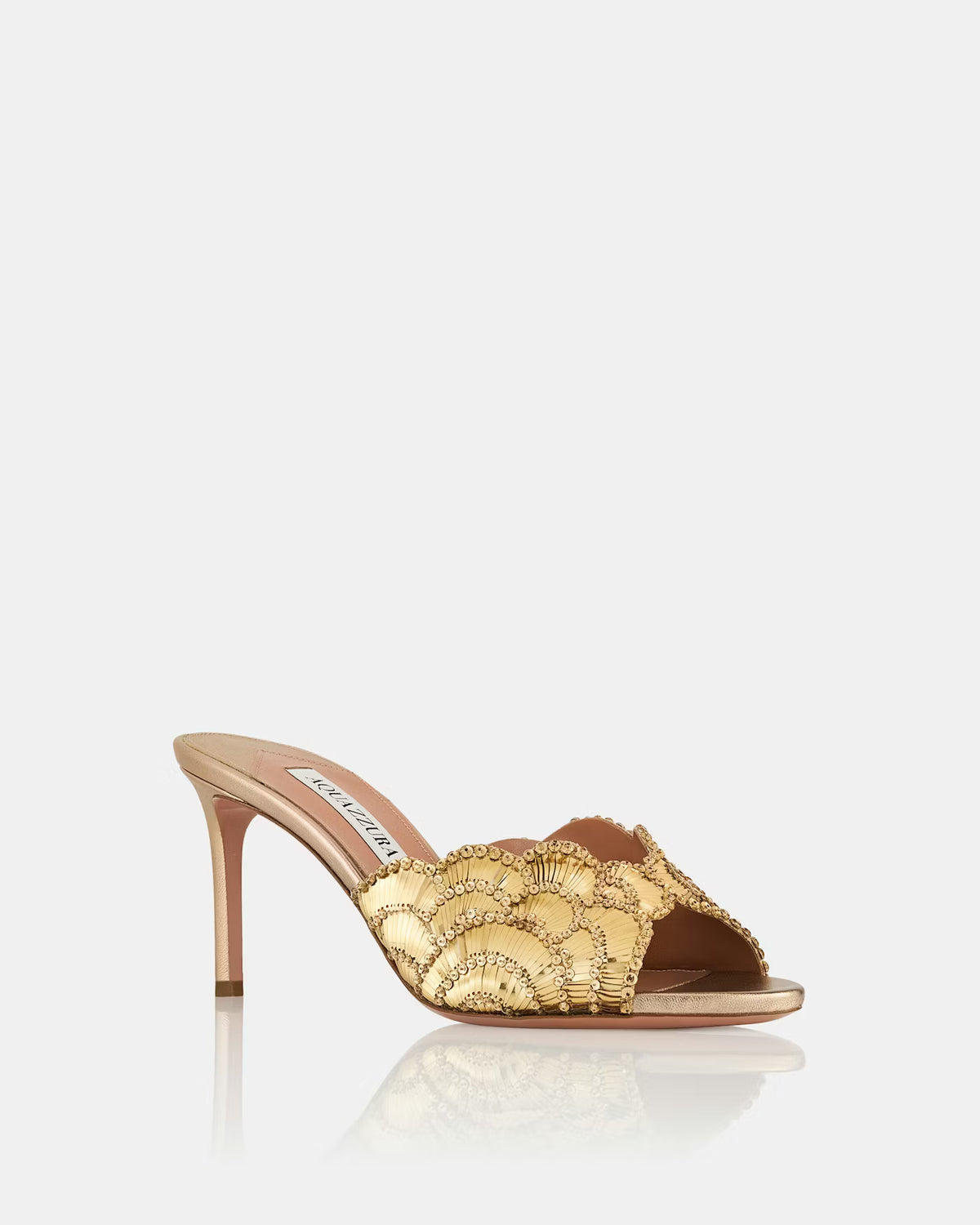 Aquazzura Ce Soir Mule 75mm Heels