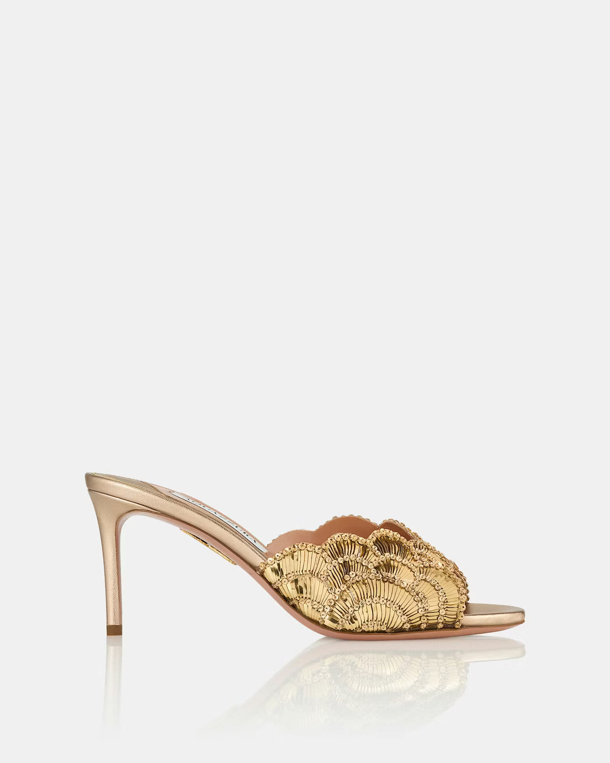 Aquazzura Ce Soir Mule 75mm Heels