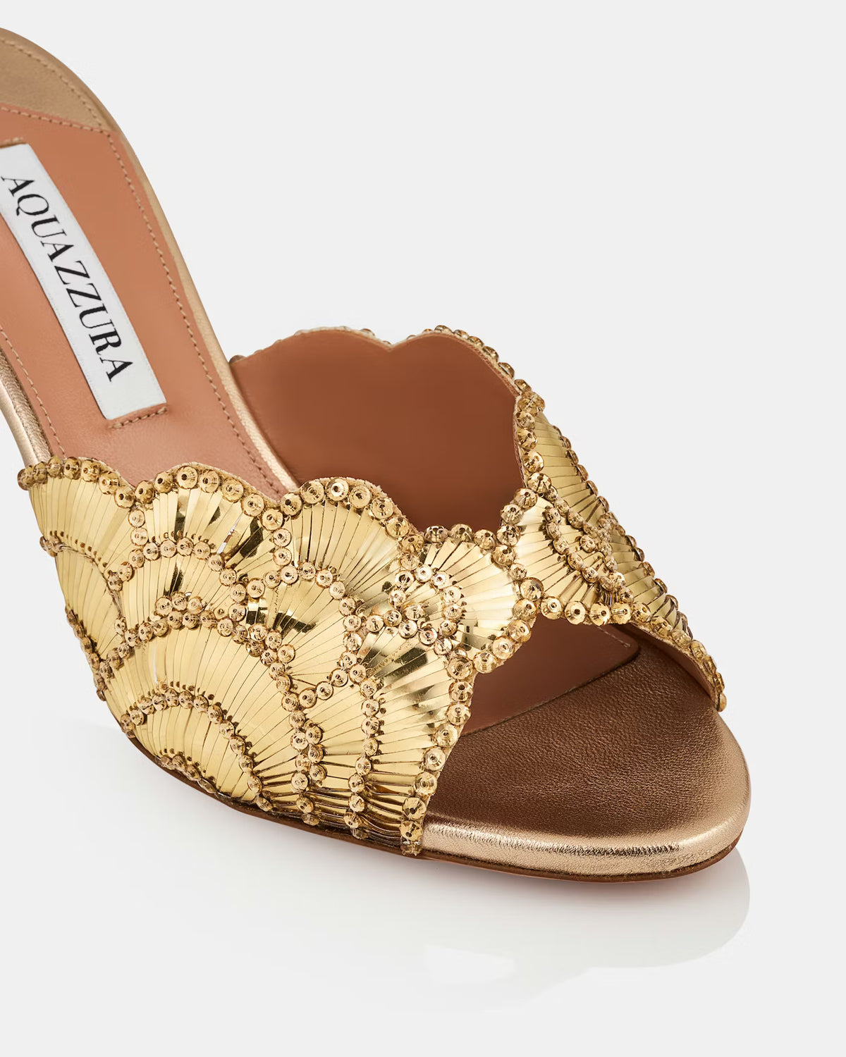 Aquazzura Ce Soir Mule 75mm Heels