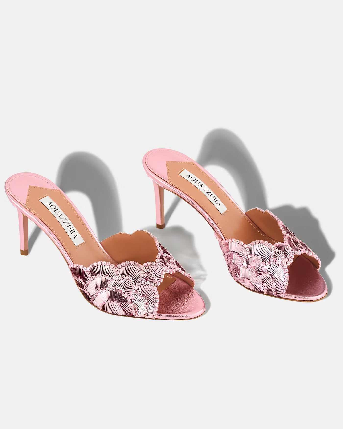 Aquazzura Ce Soir Mule 75mm Heels