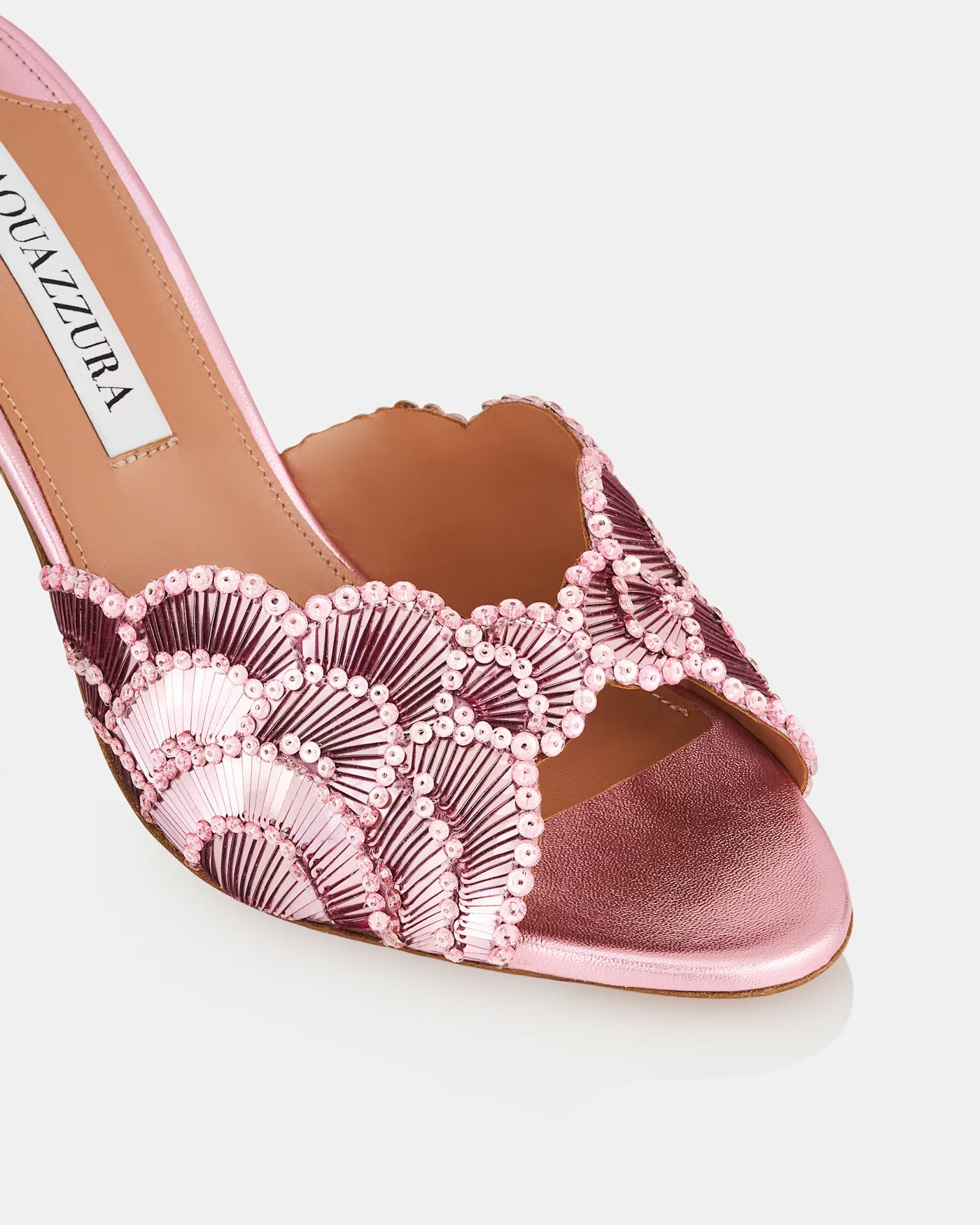 Aquazzura Ce Soir Mule 75mm Heels