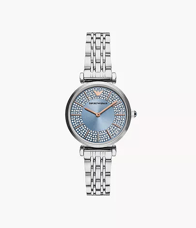 Emporio Armani Two-Hand | Stainless Steel Watch |AR11594 | 32MM |