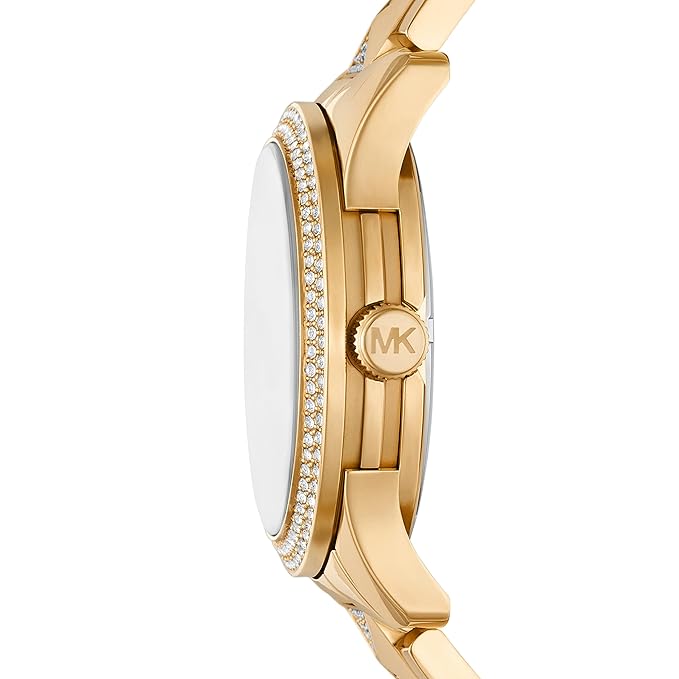 Michael Kors Runway Women's Watch, Stainless Steel Watch for Women with Steel, Ceramic or Silicone Band MK7390