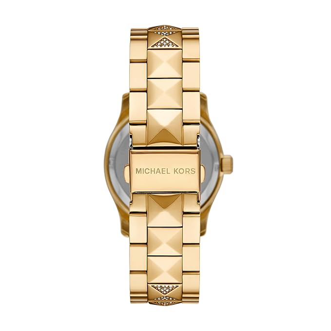 Michael Kors Runway Women's Watch, Stainless Steel Watch for Women with Steel, Ceramic or Silicone Band MK7390