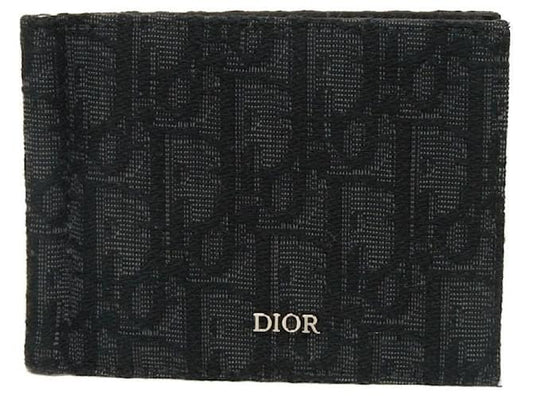 Christian Dior Dior Oblique Jacquard Wallet