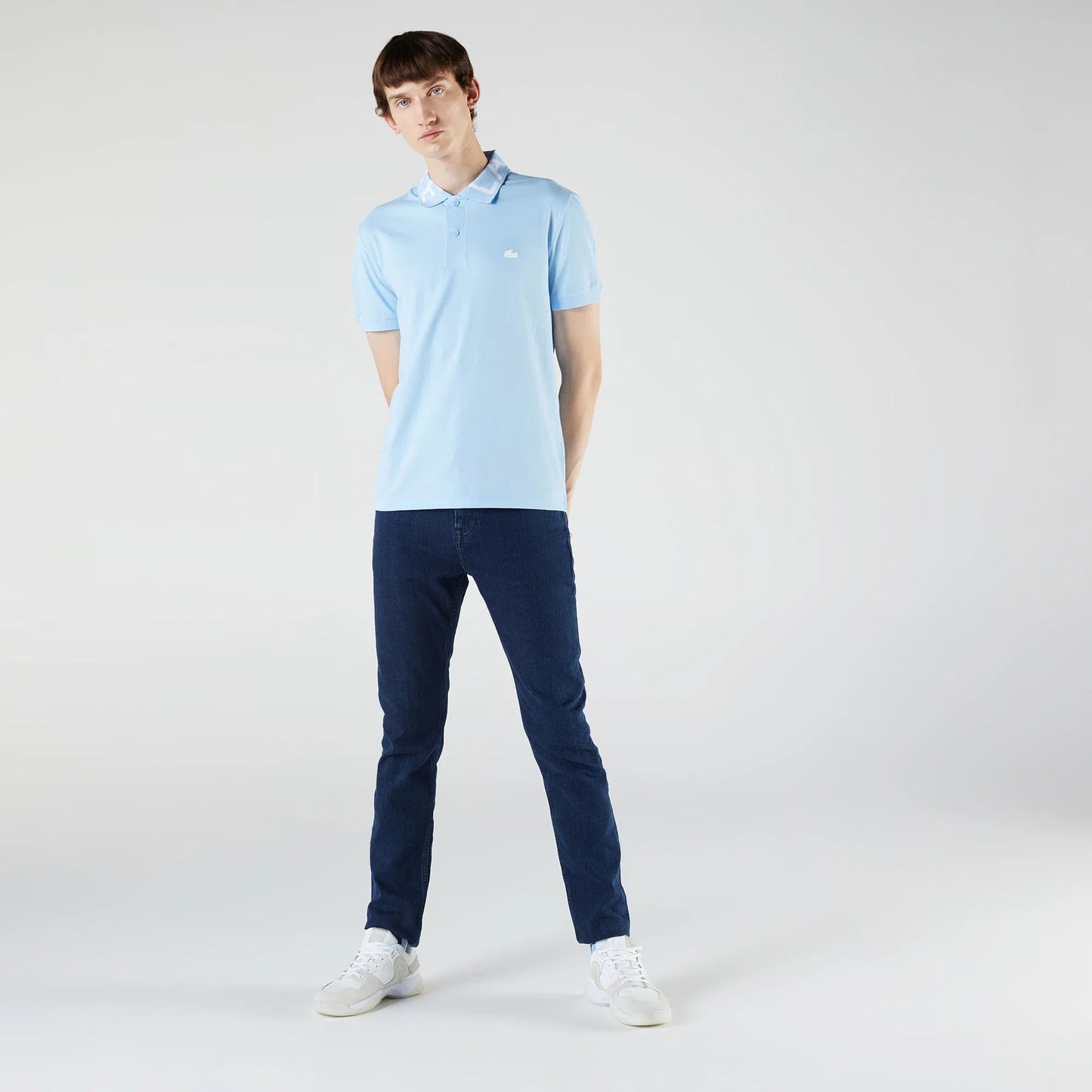 Lacoste Classic Fit Polo Shirt in light Blue