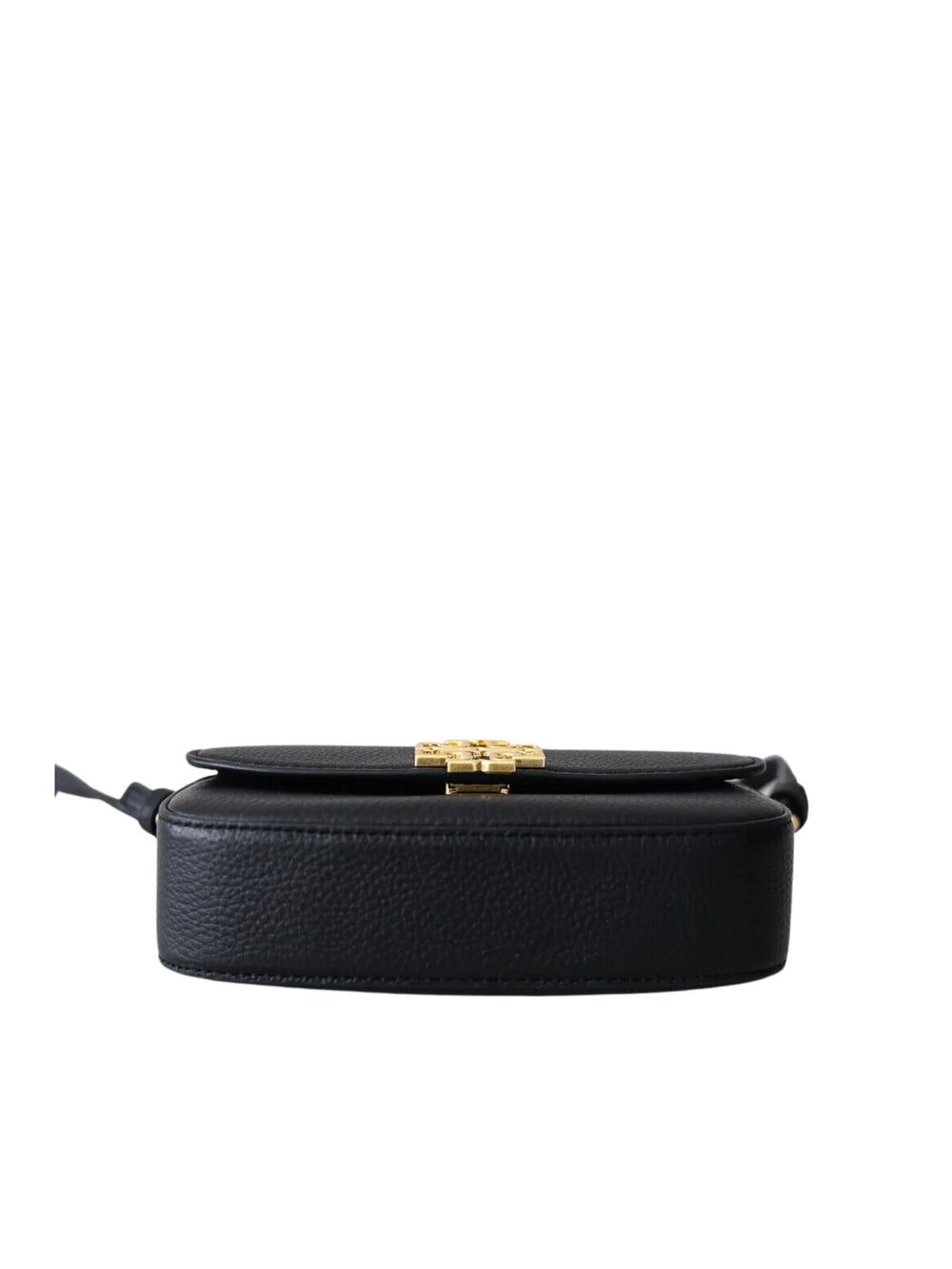 Tory Burch Britten Mini Top Handle Leather Bag Black