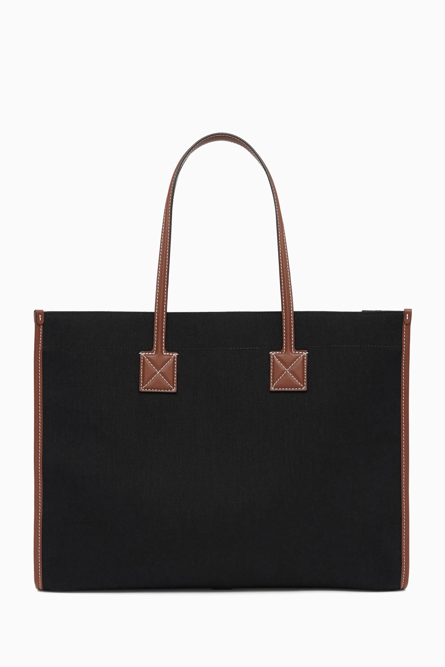 Burberry Medium Freya Tote Bag in Canvas & Leather