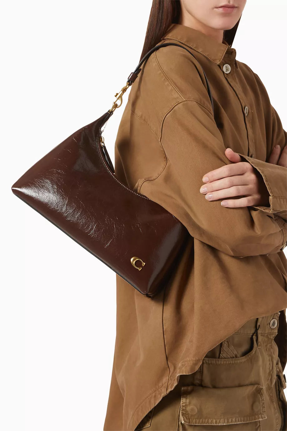 Coach juliet Shoulder Bag in Glazed Leather
