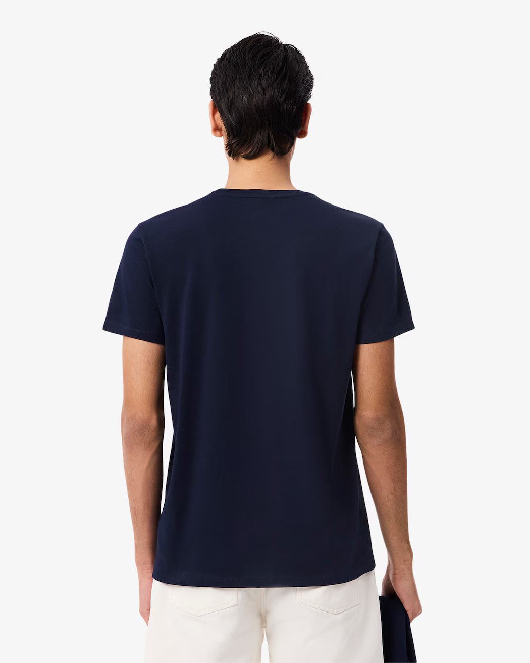 Lacoste Pima Cotton T-shirt in Navy Blue