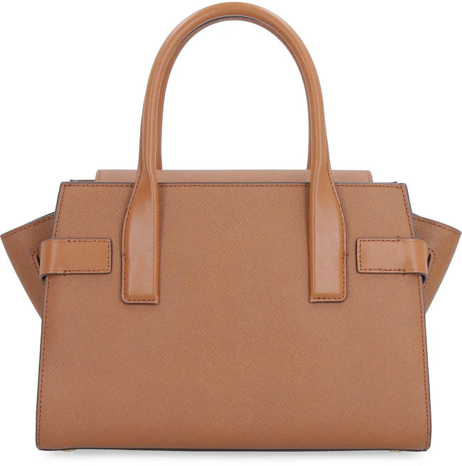 MICHAEL MICHAEL KORS Carmen leather Medium handbag in Brown