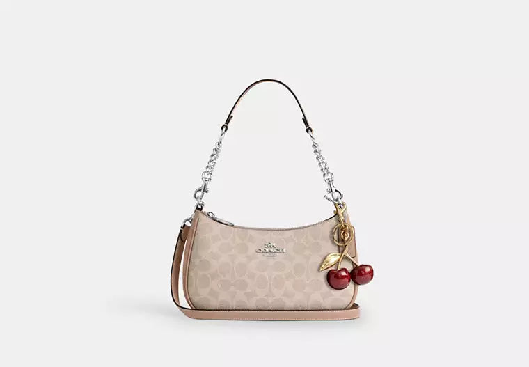 Coach Teri Shoulder Bag In Signature Canvas