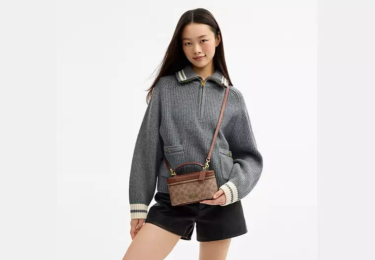 Coach Rainer Crossbody Bag 18 In Signature Canvas