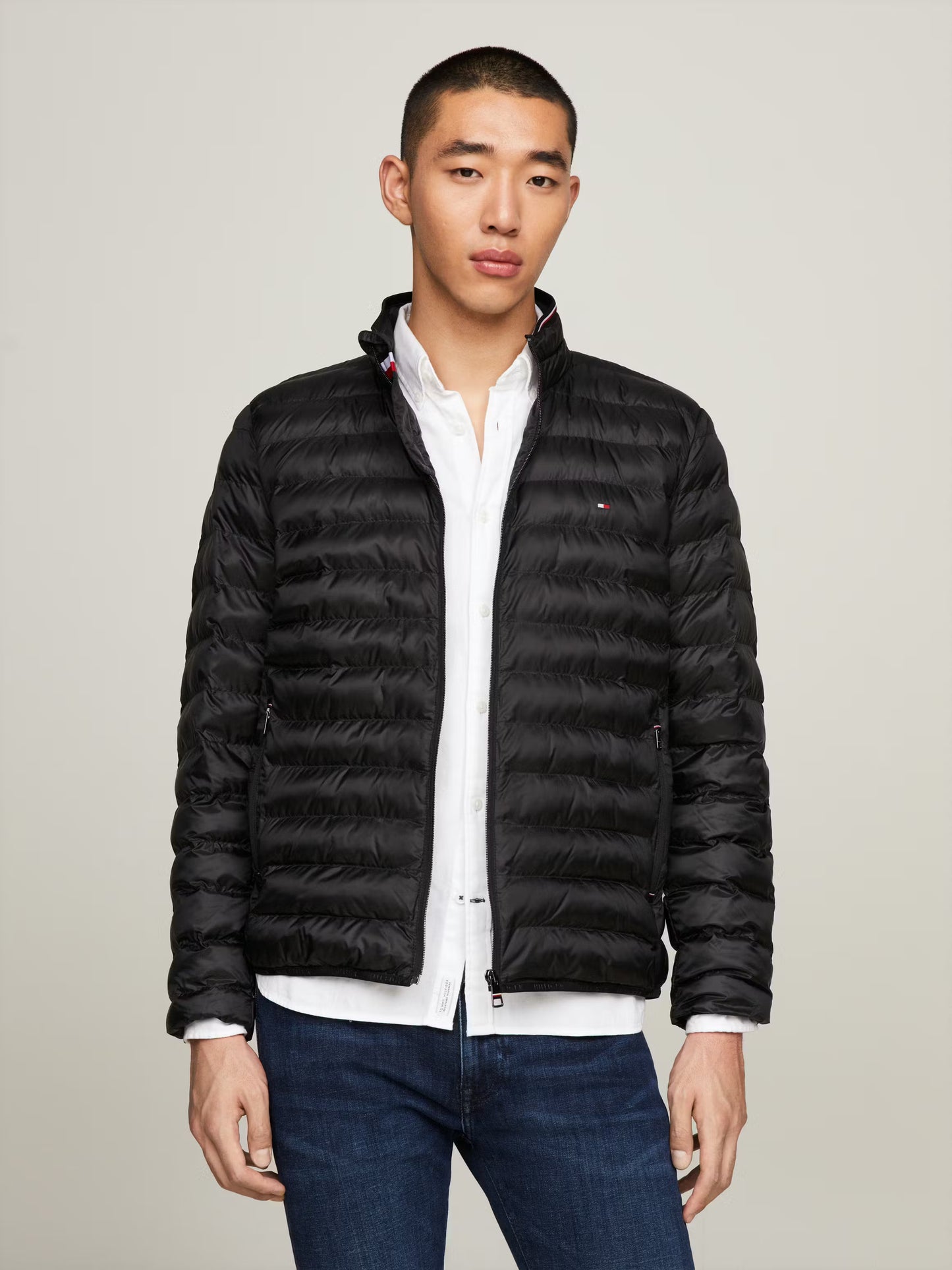 Tommy Hilfiger Core Packable Jacket in Black