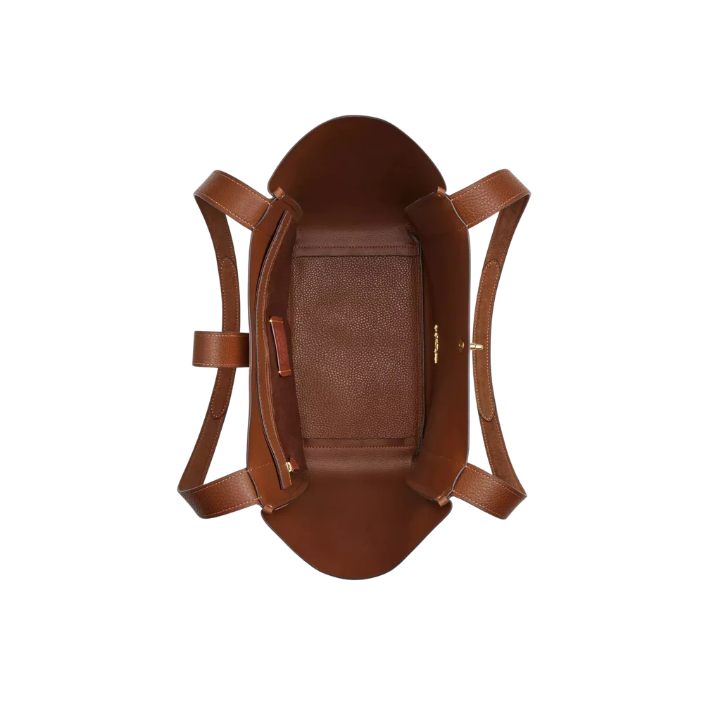 Coach Hadley Turnlock Medium Tote Bag - Sienna