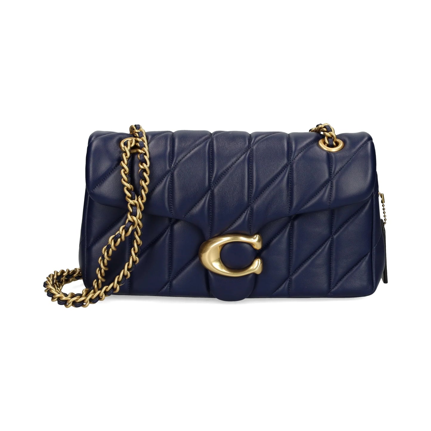 Coach Quilted Tabby 26 Shoulder Bag in Blue