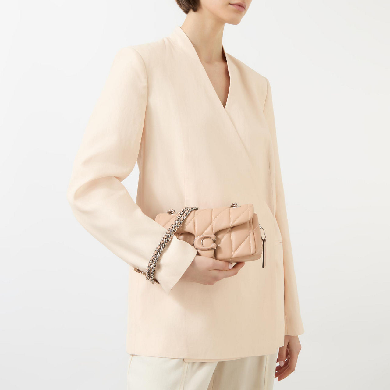 COACH Quilted Tabbby 20