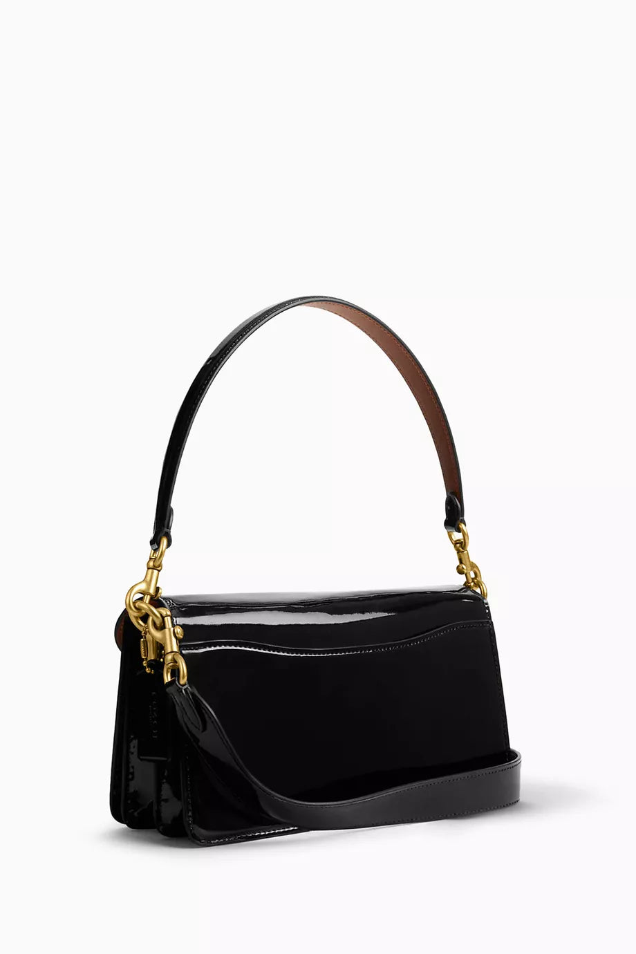 Coach tabby Croc Embossed 26 in black