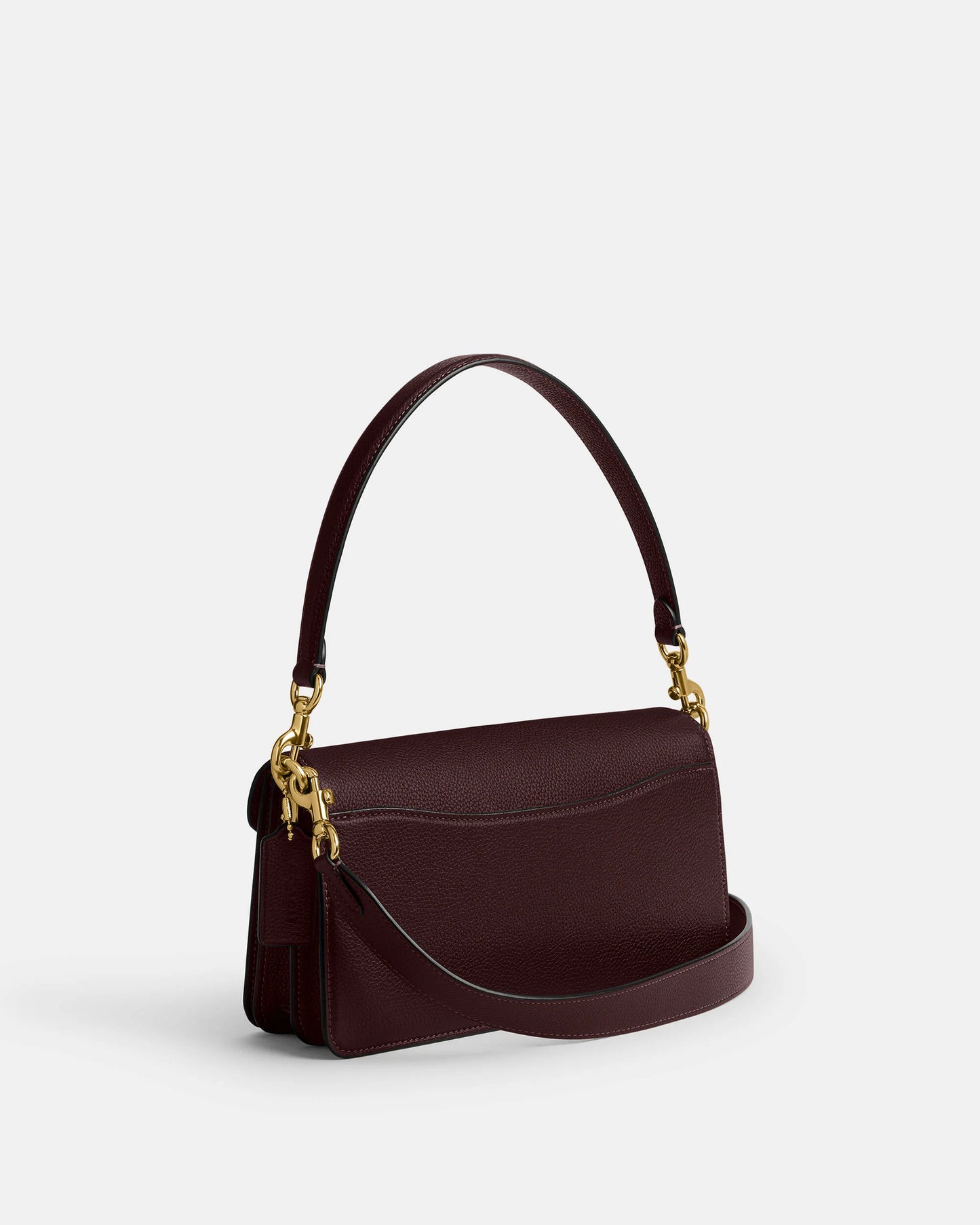 Tabby Shoulder Bag 26 in  BURGUNDY