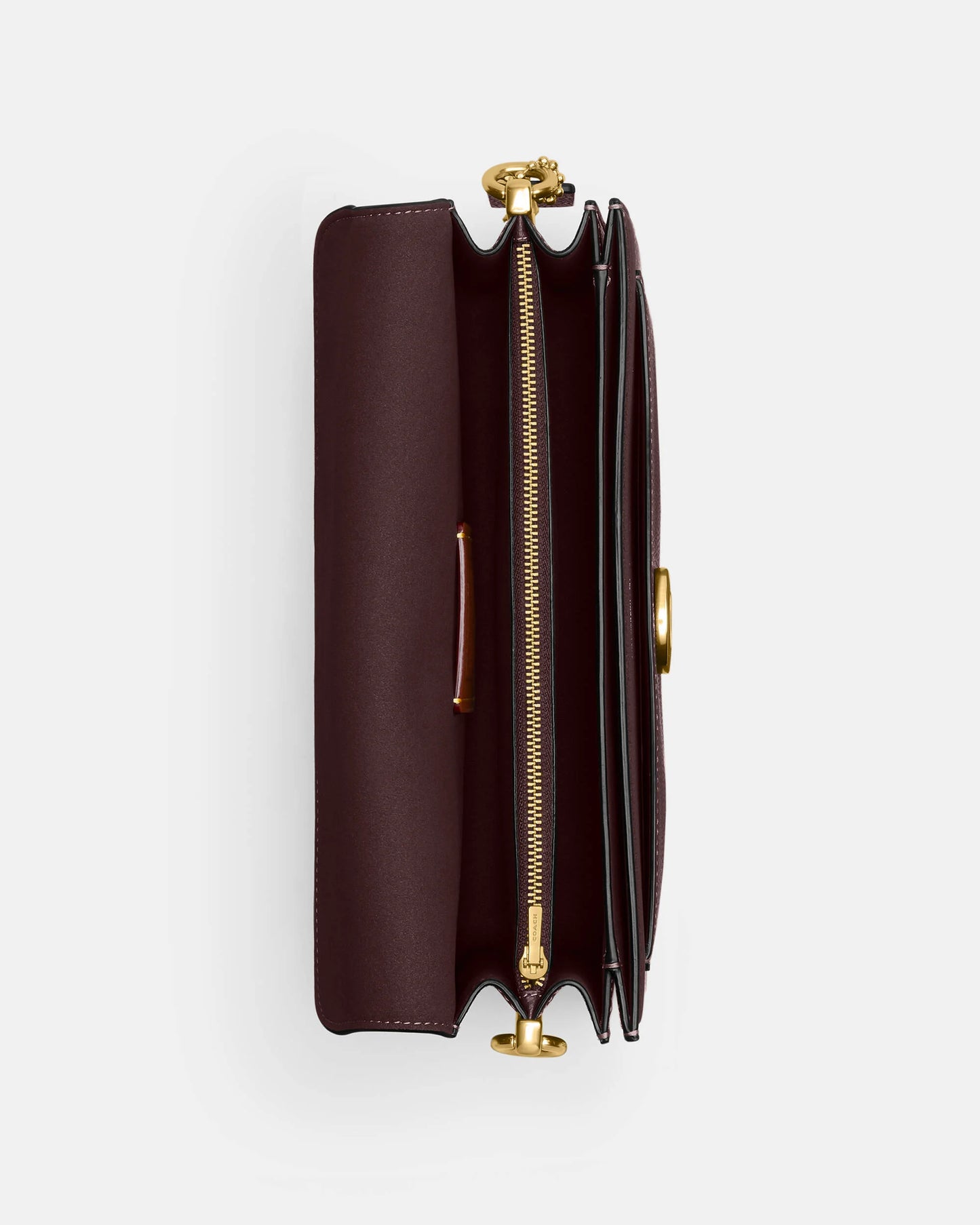 Tabby Shoulder Bag 26 in  BURGUNDY