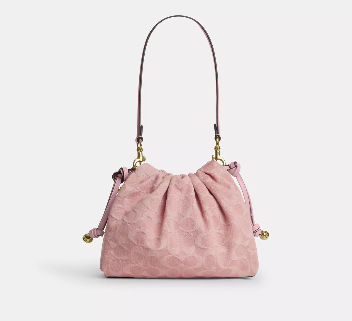 Coach Faye Drawstring Bag - Signature Denim