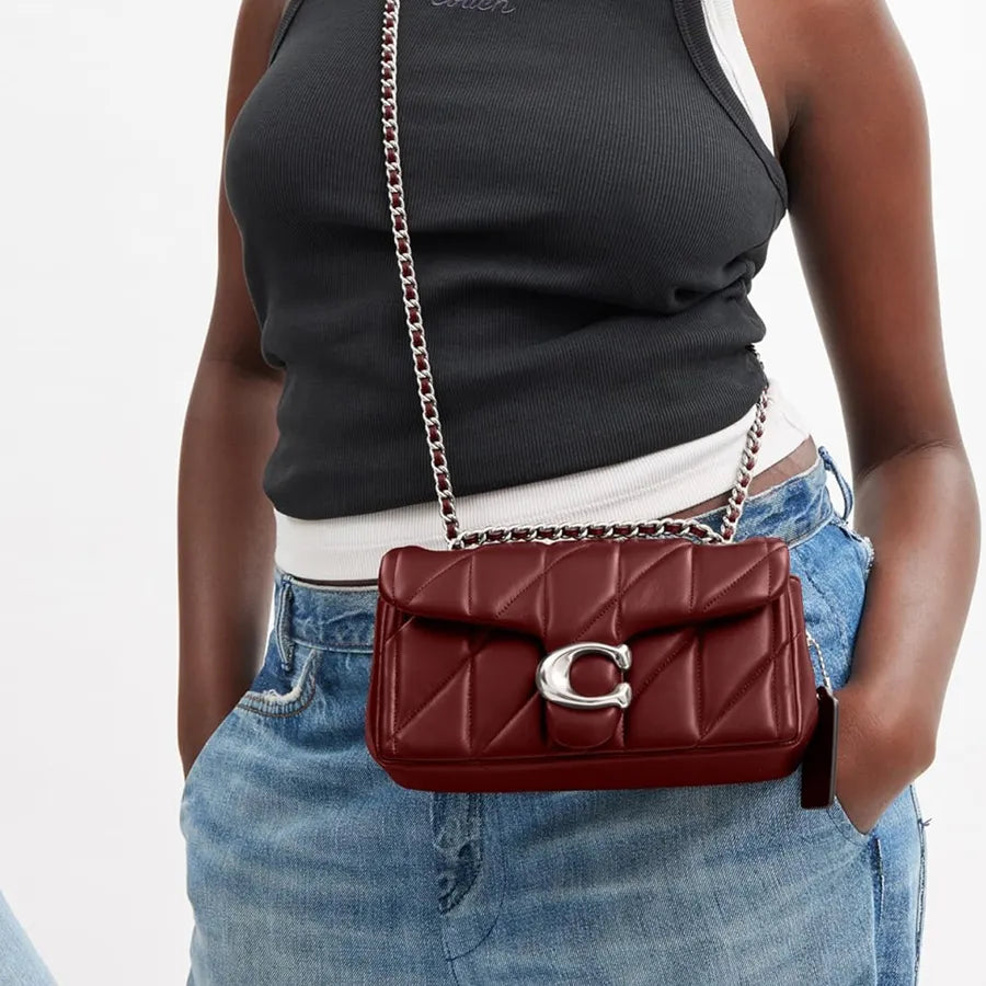 Coach Women's Quilted Tabby Shoulder Bag 26