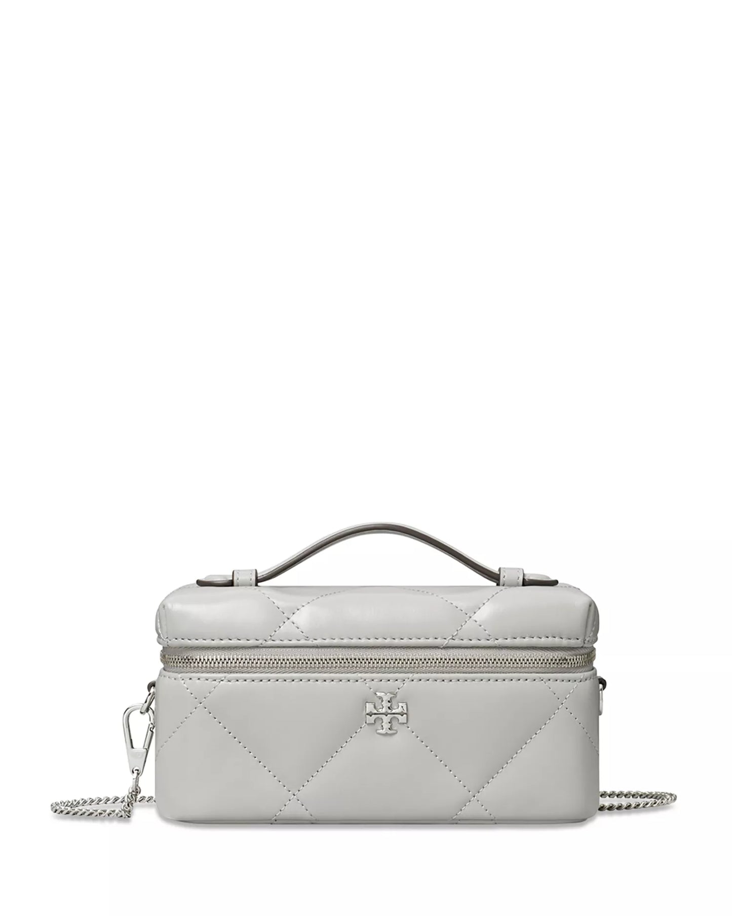Tory Burch Kira Diamond Quilted Charm East-West Vanity Case