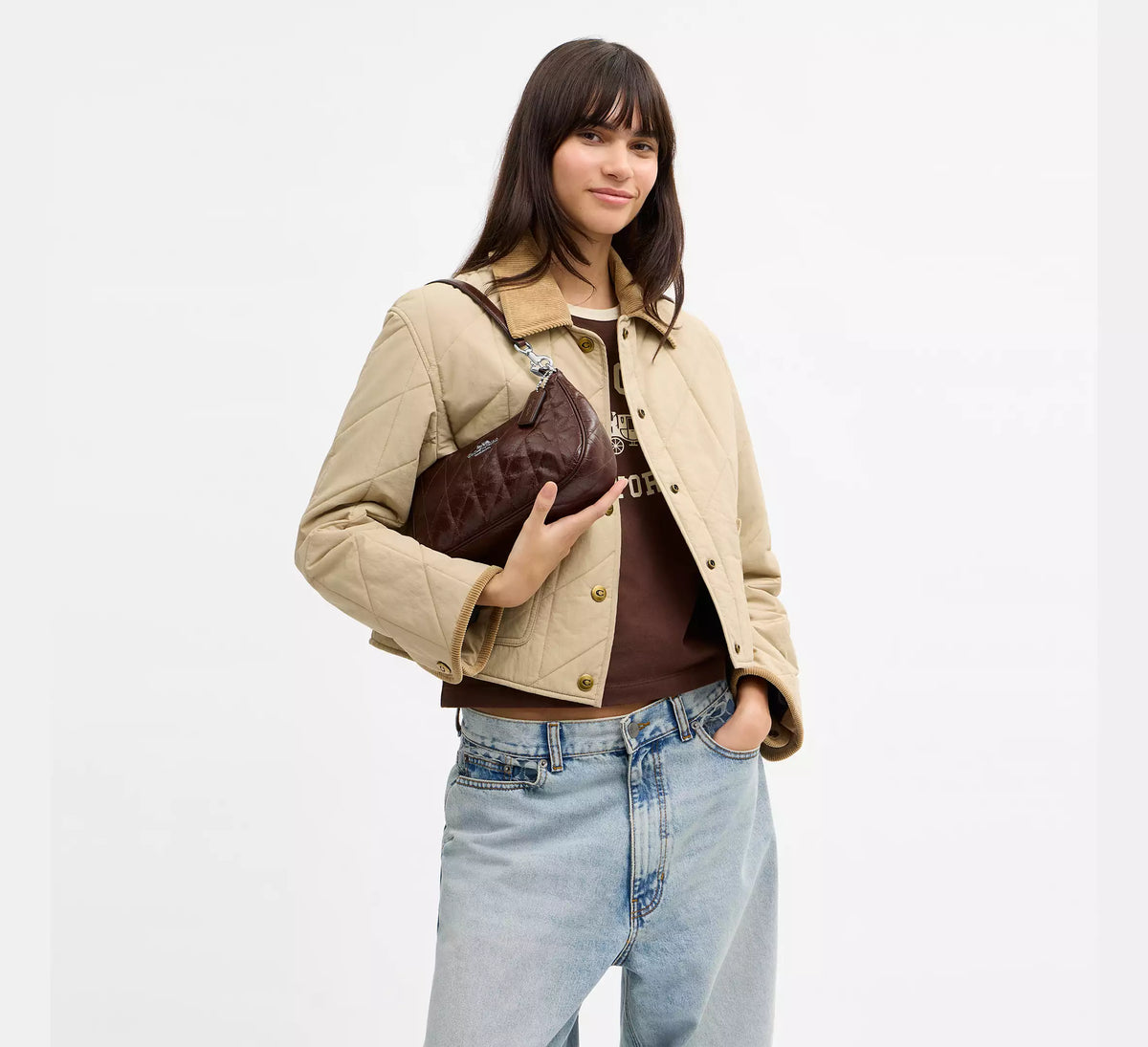 Coach Mattressed Teri Shoulder Bag