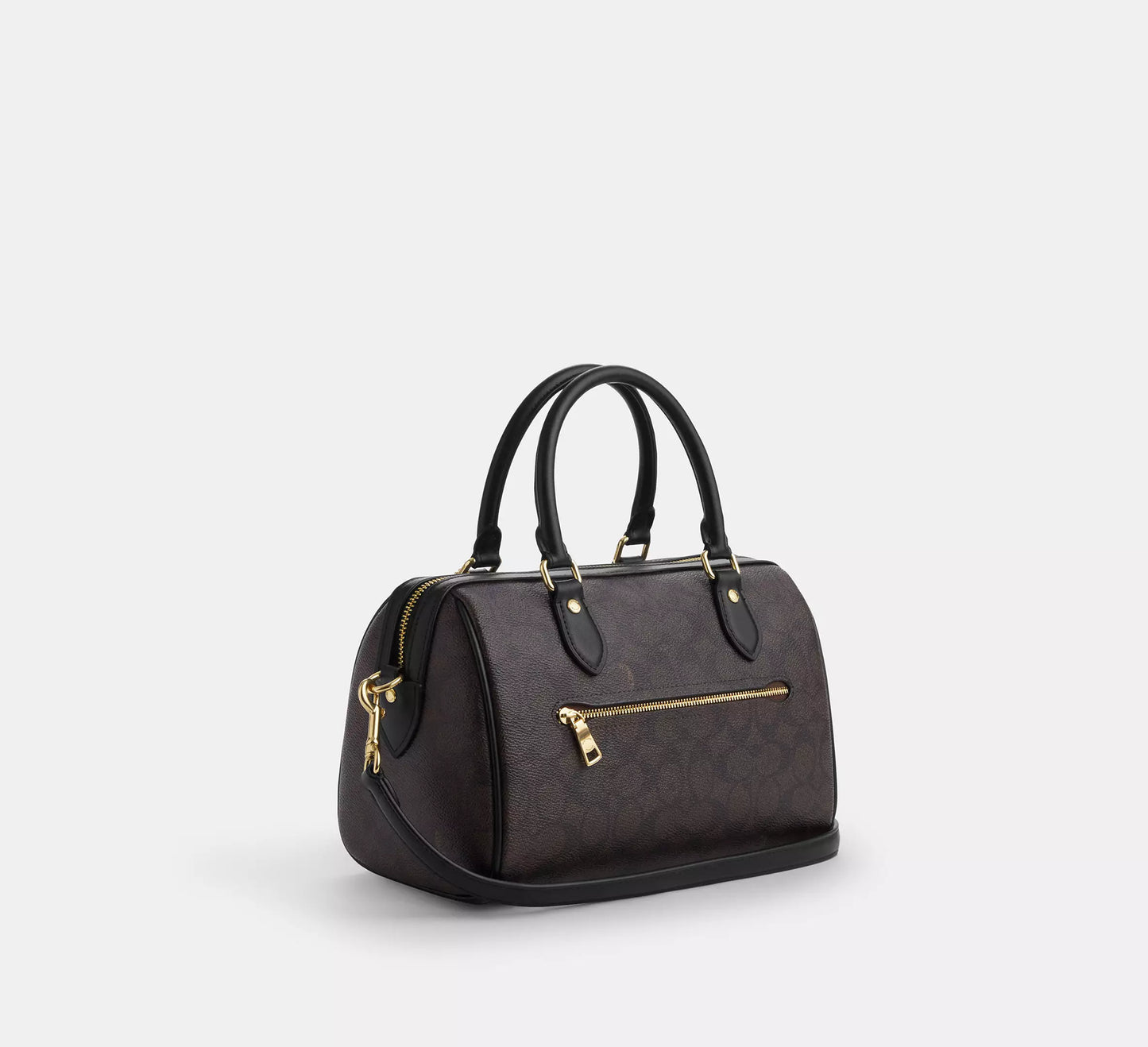 Coach Rowan Satchel Bag In Signature Canvas