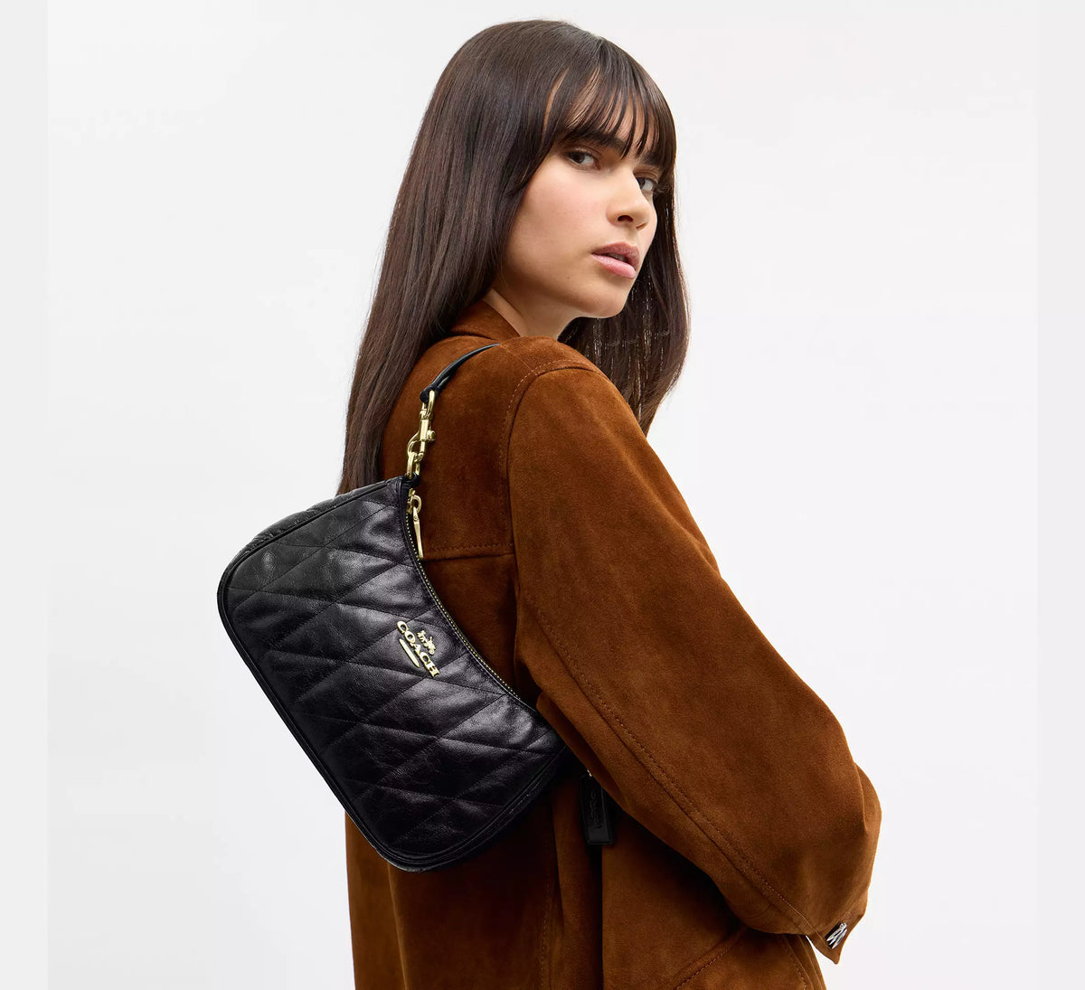 Coach Mattressed Teri Shoulder Bag