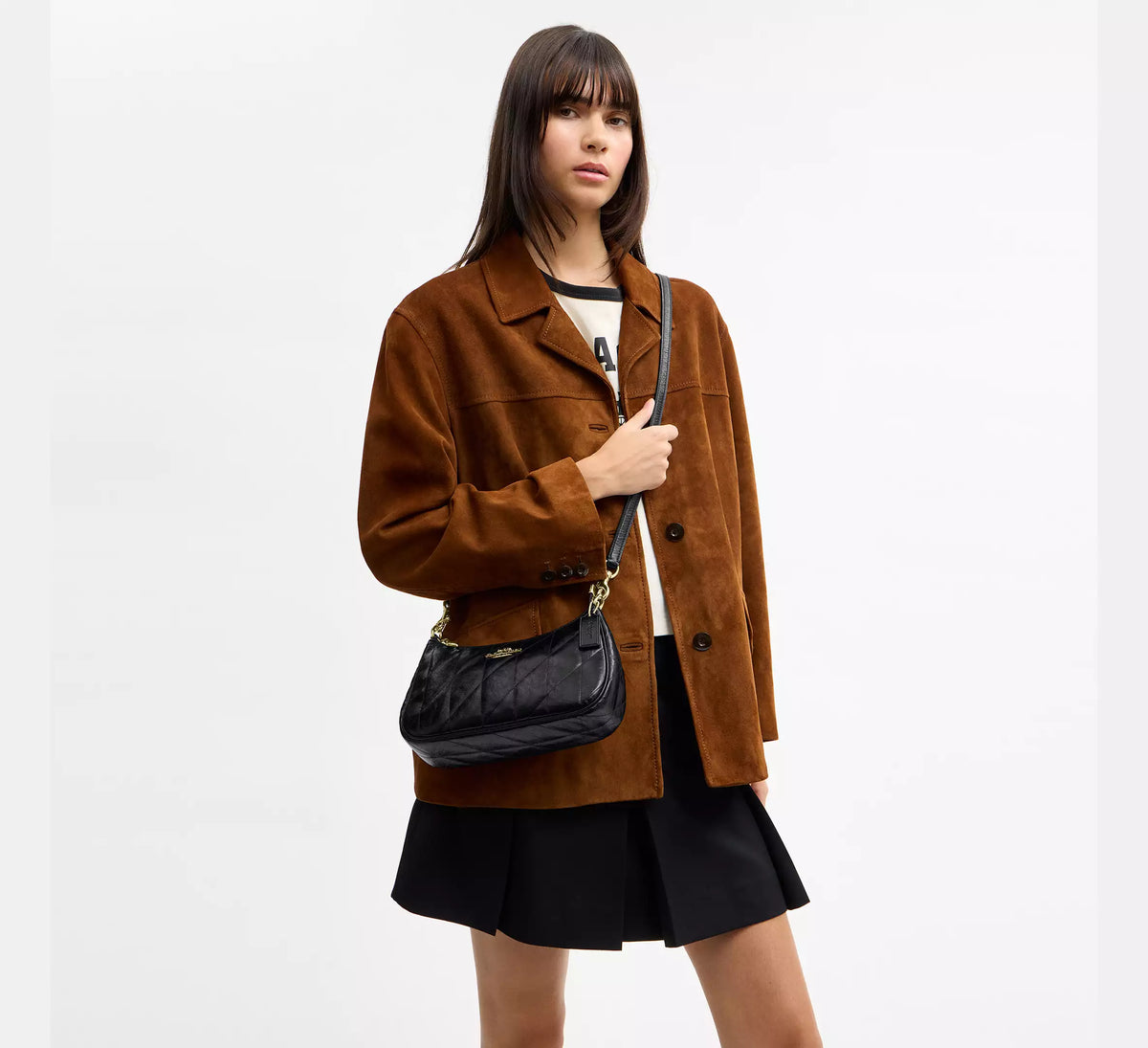 Coach Mattressed Teri Shoulder Bag