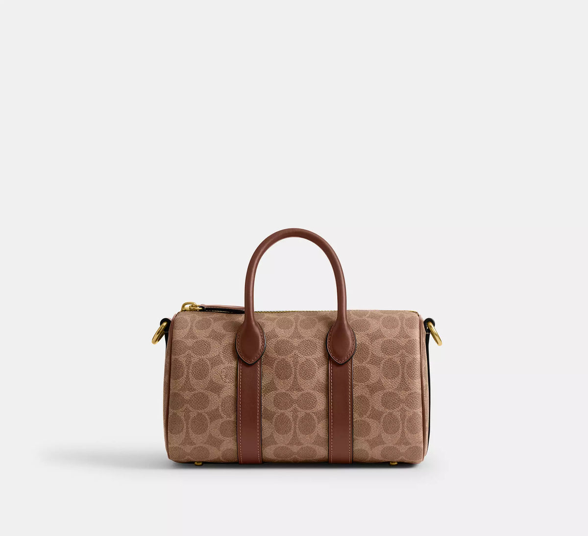 Coach Compass Bag 25 In Signature Canvas