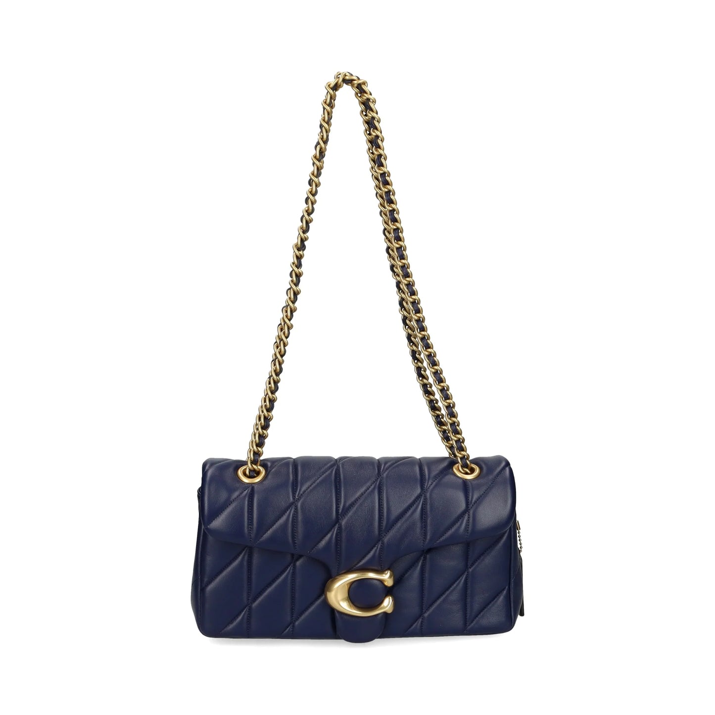 Coach Quilted Tabby 26 Shoulder Bag in Blue