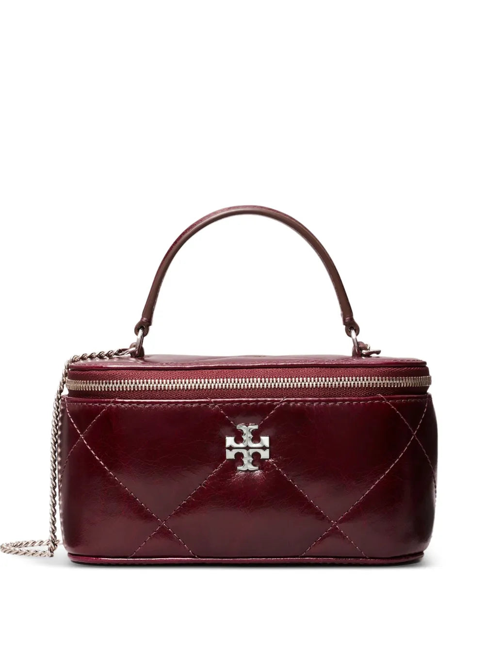 Tory Burch Kira quilted top-handle mini bag