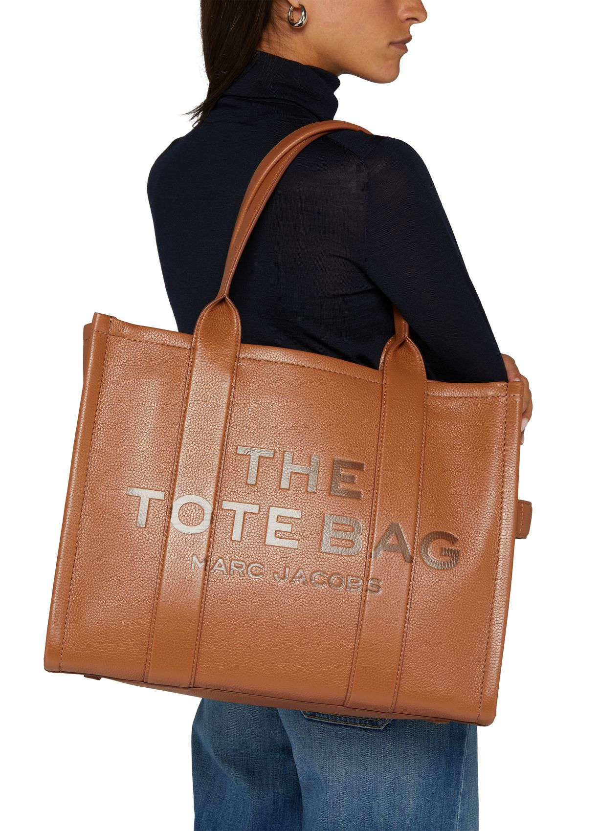 MARC JACOBS The Large Leather Tote Bag