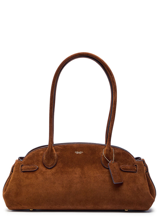 Coach Empire suede shoulder bag
