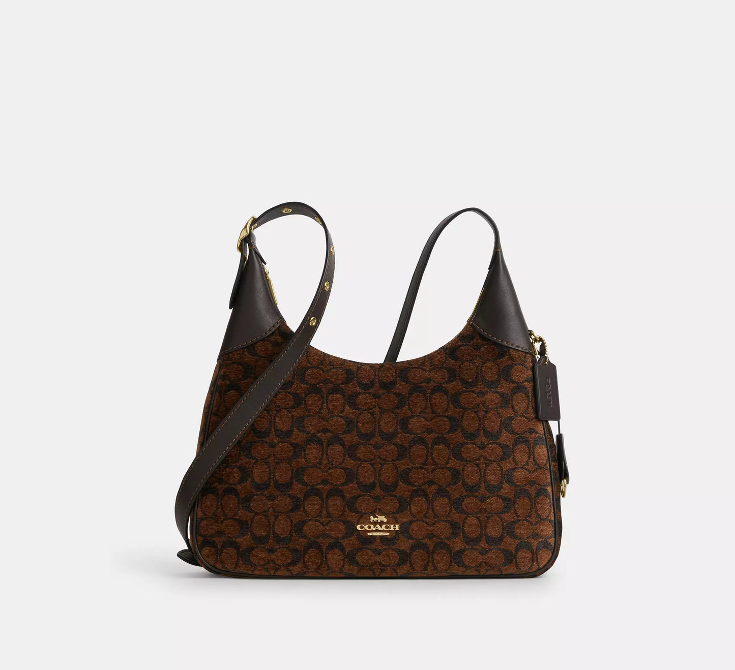Coach Ella Shoulder Bag In Signature Chenille