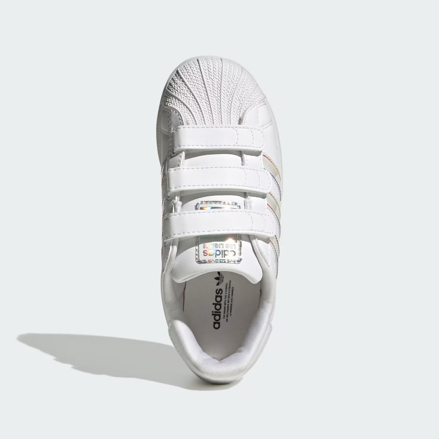 ADIDAS Kid Superstar LED Lights Comfort Closure Shoes