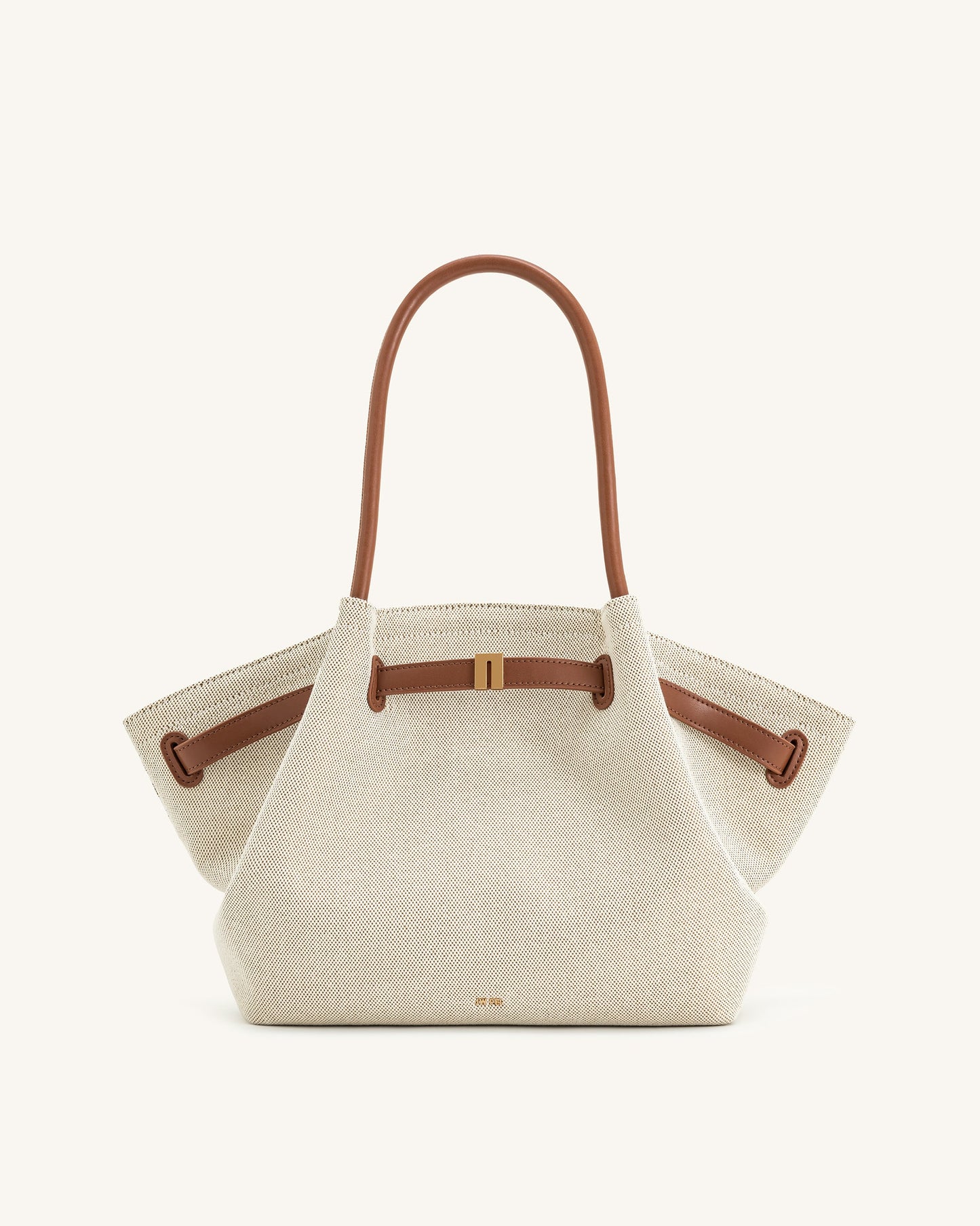 Jw Pei Hana Medium Tote Bag - Brown Canvas