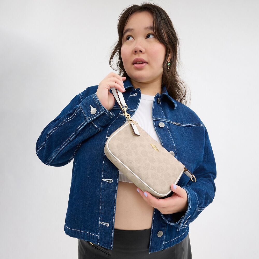 Coach Nolita 19 In Signature Canvas